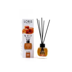 Odorizant de Cameră cu Bețișoare Loris Caramel, 100 ml