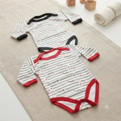 Set 4 Mărimi Body-uri Imprimate Copii Bumbac 100% Mărimi 22-24