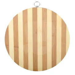 Tocător din Bambus Rotund Diametru 25 cm și Grosime 1.8 cm