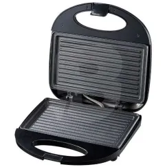Sandwich Maker Smurfett SE-901 cu Plăci Antiaderente Inox și Putere 750W