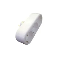 Triplu Ștecher Ceramic cu 3 Locașuri, IPEE Curtea de Argeș