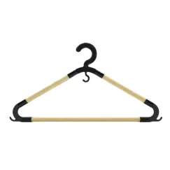 Set 3 Umerașe din Lemn de Brad, 43 cm, Natur