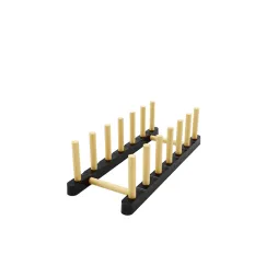 Set 3 Suporturi pentru Farfurii din Lemn