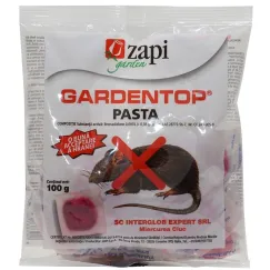 Pastă Combatere Rozătoare Gardentop Anti Șobolani și Șoareci 100g