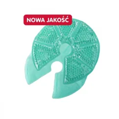 Comprese cu gel pentru sâni Akuku, utilizare caldă sau rece, 2 bucăți