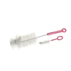Set de perii pentru biberoane și tetine, 2 dimensiuni