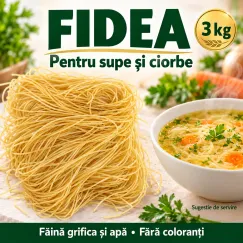 Paste Făinoase Fidea, 3 kg