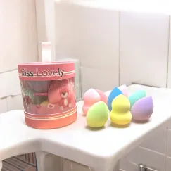 En-gros Set 8 Bureți Machiaj Kiss Lovely în Cutie - vânzare en-gros pentru revânzare