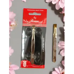 Pensetă sprâncene aurie profesională