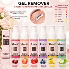 Gel pentru Îndepărtarea Adezivului de Gene cu Arome Fructate YEMIX 15 ml