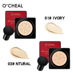 Fond de ten cushion O’CHEAL 0353 - Ivory și Natural