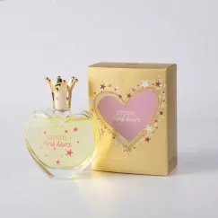Apă de Toaletă Crown - 100 ml - Inimă Roz a Eleganței Tinerelor Prințese