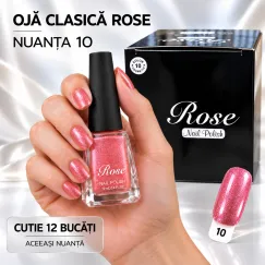 Ojă clasică Rose 12 ml - Nuanța 10
