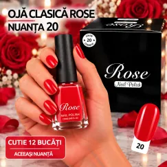 Ojă clasică - Rose Nail Polish, nuanța 20