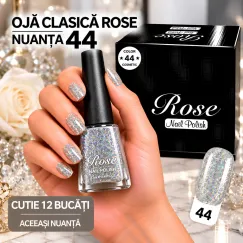 Ojă Clasică Rose - Nuanța 44 - Cutie 12 Bucăți