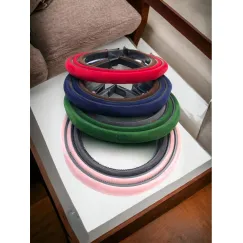 En-gros Coroniță de catifea 1.5 cm - model clasic, moale și colorat, 12/set - vânzare en-gros pentru revânzare
