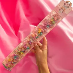 En-gros Set accesorii păr copii cu elastice si clestisori colorati ambalate individual Cute Girl - vânzare en-gros pentru revânzare