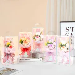 En-gros Buchet LoveBox irizat cu trandafiri din săpun, - E147 - vânzare en-gros pentru revânzare