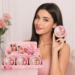 En-gros Paletă 3 în 1 USHAS Blush, Iluminator și Pudră Compactă UF073B - vânzare en-gros pentru revânzare