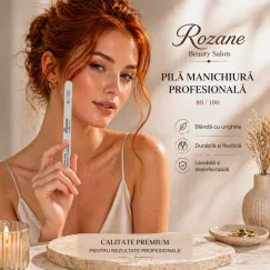 Pila unghii 80/100 granulatie profesionala