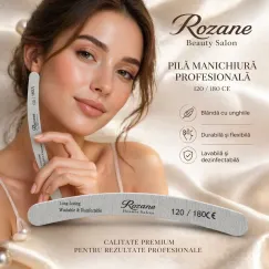 Pila unghii 120/180 granulatie profesionala