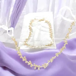 En-gros Coroniță Modelatoare cu Design Elegant - Accesoriu Păr cu Sârmă Maleabilă și Detalii Aurii - vânzare en-gros pentru revânzare