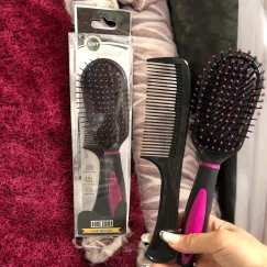En-gros Set perie paddle lată și pieptene- pentru descurcare eficientă și coafare zilnică - vânzare en-gros pentru revânzare