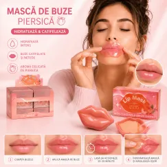 En-gros Ushas Lip Mask Peach - Mască Hidratantă pentru Buze, Cod HA497 - vânzare en-gros pentru revânzare