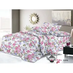 En-gros Lenjerie de pat finet 4 piese - floral pastel 200 x 230 cm - vânzare en-gros pentru revânzare