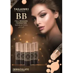 Fond de ten BB Tailaimei Full Measure F115-A - Acoperire Perfectă și Finish Catifelat - 6 Bucăți