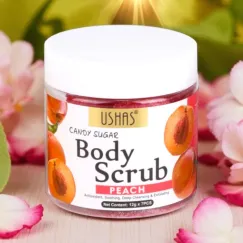 Scrub de Corp cu Zahăr și Piersică Ushas - HA308 - 7 Bucăți x 12g