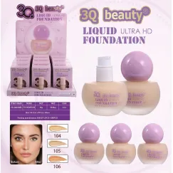 En-gros Fond de ten lichid 3Q Beauty Liquid Ultra HD Foundation - 45 g - FD-060 - vânzare en-gros pentru revânzare