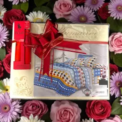 Set cadou H792 femei rafinate cu lenjerie și parfum cu cremă de mâini