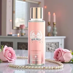 Spray de corp elegant roz 250 ml - aromă feminină și rafinată