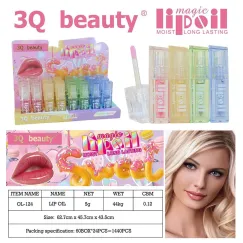 Ulei de buze magic 3Q Beauty OL-124 5g glossy