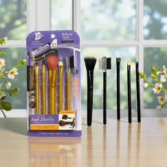 Set pensule machiaj 5 piese nuanțe diferite