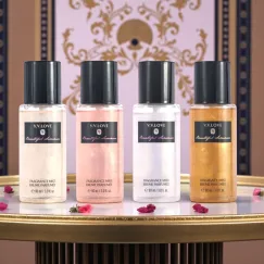 Set 4 sprayuri parfumate irezistibile 90 ml mixven 9058-46 fragrance mist cu efect stralucitor
