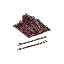 Agrafe de păr brun închis 7 cm set 30 buc