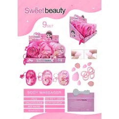 Set bureți machiaj și accesorii beauty Sweet Beauty SET-4832