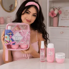 Set îngrijire corp VL9040-S-2 cu spray de corp, gel de dus si cremă