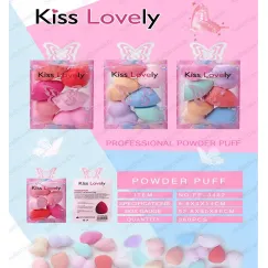 En-gros Set 6 bureți machiaj FP-3462 Kiss Lovely - vânzare en-gros pentru revânzare