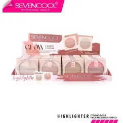 En-gros Paleta iluminator profesionala glow 4 culori Seven Cool 9033 - vânzare en-gros pentru revânzare