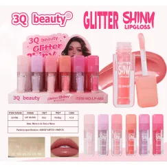 En-gros Luciu de buze cu sclipici 3Q Beauty Glitter Shiny LP-662 - vânzare en-gros pentru revânzare