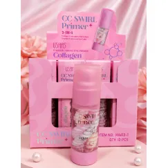 Primer corector color Ushas Collagen CC Swirl 3 in 1 HA613-1