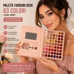 Paletă farduri ochi IGOODCO 3091 - 63 culori