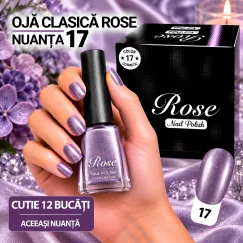 En-gros Ojă Clasică Rose 12 ml - Nuanța 17 - Cutie 12 Bucăți - vânzare en-gros pentru revânzare