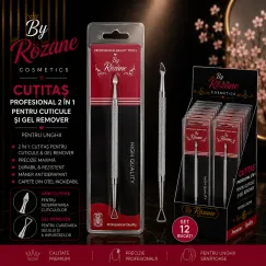 En-gros Cuțitaș profesional 2 în 1 pentru cuticule și gel remover - vânzare en-gros pentru revânzare