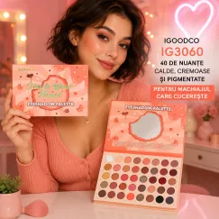 Paletă farduri IGOODCO IG3060 40 nuanțe pigmentate