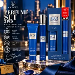 Set cadou bărbați cu parfum și cremă 35 ml