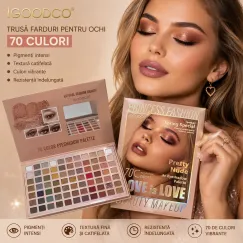 Trusă Paletă Fard Ochi IGOODCO 3066 70 Culori